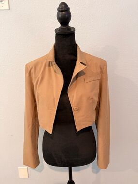Crop top blazer